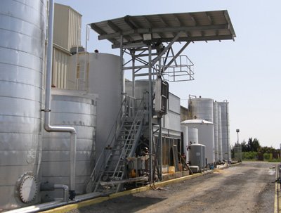 Tank-truck loading access
